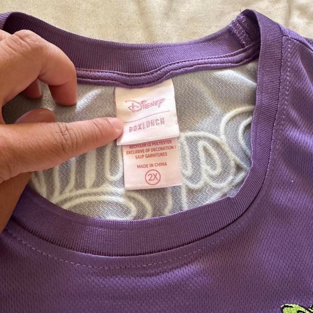 Disney x Boxlunch Rapunzel purple basketball jersey Size XXL - Picture 2 of 5